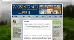 Desktop Screenshot of elaposentoperu.blogspot.com