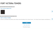 Tablet Screenshot of fortvictoriatowers.blogspot.com
