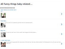 Tablet Screenshot of funnybabypics.blogspot.com