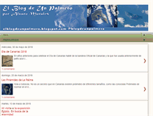 Tablet Screenshot of elblogdeunpalmero.blogspot.com