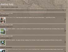 Tablet Screenshot of destiny-italy.blogspot.com