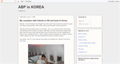 Desktop Screenshot of abpinkorea.blogspot.com