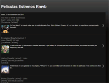 Tablet Screenshot of peliculasestrenosrmvb.blogspot.com