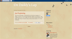 Desktop Screenshot of ondaddyslap.blogspot.com