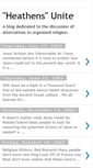 Mobile Screenshot of heathensunite.blogspot.com