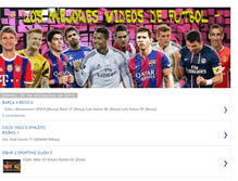 Tablet Screenshot of mejoresvideosfutbol.blogspot.com