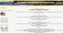 Desktop Screenshot of ictpolicynregulation.blogspot.com