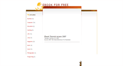 Desktop Screenshot of ebooks-from-me.blogspot.com