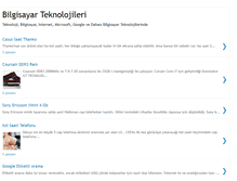 Tablet Screenshot of bilgisayarteknolojileri.blogspot.com