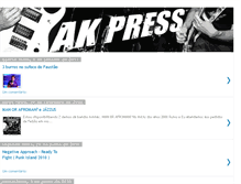 Tablet Screenshot of akpress.blogspot.com