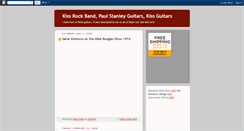 Desktop Screenshot of kiss-guitars.blogspot.com