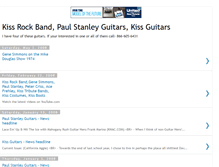 Tablet Screenshot of kiss-guitars.blogspot.com