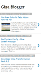 Mobile Screenshot of gigablogger.blogspot.com