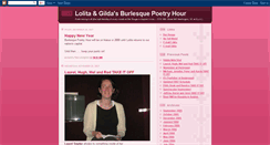 Desktop Screenshot of burlesquepoetryhour.blogspot.com