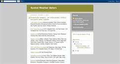 Desktop Screenshot of kestrelmeters.blogspot.com