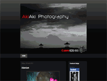 Tablet Screenshot of akiakiphotography.blogspot.com