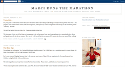 Desktop Screenshot of marcirunsthemarathon.blogspot.com