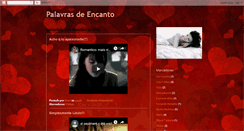 Desktop Screenshot of palavrasdeencanto.blogspot.com