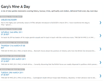 Tablet Screenshot of garysnineaday.blogspot.com