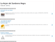 Tablet Screenshot of lamujerdelsombreronegro.blogspot.com