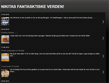 Tablet Screenshot of nikitasfantastiskeverden.blogspot.com