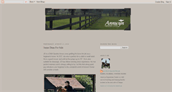 Desktop Screenshot of annwynequestrian.blogspot.com