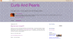 Desktop Screenshot of curls-and-pearls.blogspot.com