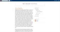 Desktop Screenshot of myfullheart.blogspot.com