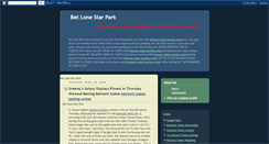 Desktop Screenshot of betlonestarpark.blogspot.com