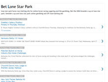 Tablet Screenshot of betlonestarpark.blogspot.com