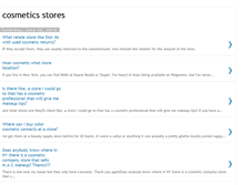 Tablet Screenshot of cosmetics-stores-o.blogspot.com