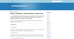 Desktop Screenshot of clothing-korean.blogspot.com