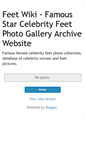 Mobile Screenshot of feetwiki.blogspot.com