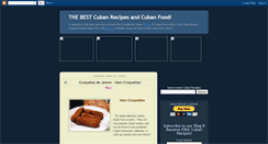 Desktop Screenshot of bestcubanrecipes.blogspot.com