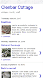 Mobile Screenshot of clenbarcottage.blogspot.com