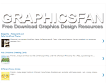 Tablet Screenshot of graphicsfan.blogspot.com