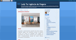 Desktop Screenshot of ladyturviagens.blogspot.com