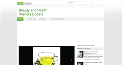 Desktop Screenshot of beautyandhealthcornersupdate.blogspot.com