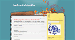 Desktop Screenshot of bulldogblog10.blogspot.com