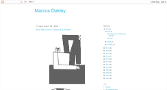 Desktop Screenshot of marcusoakley.blogspot.com