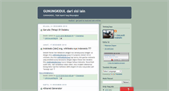 Desktop Screenshot of gunkidlovers.blogspot.com