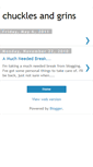 Mobile Screenshot of chucklesandgrins.blogspot.com