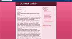 Desktop Screenshot of jutawanlalang.blogspot.com