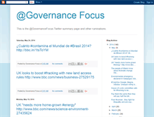 Tablet Screenshot of governancefocustwits.blogspot.com