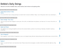 Tablet Screenshot of debbietodd.blogspot.com