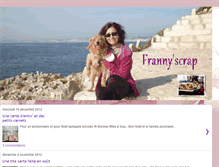 Tablet Screenshot of frannyscrap.blogspot.com