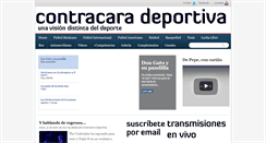 Desktop Screenshot of contracaradeportiva.blogspot.com