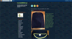 Desktop Screenshot of insidebbshop.blogspot.com