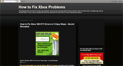 Desktop Screenshot of howtofixxboxproblems.blogspot.com