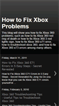 Mobile Screenshot of howtofixxboxproblems.blogspot.com